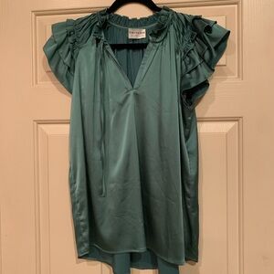 First Love Ruffle Sleeve Top